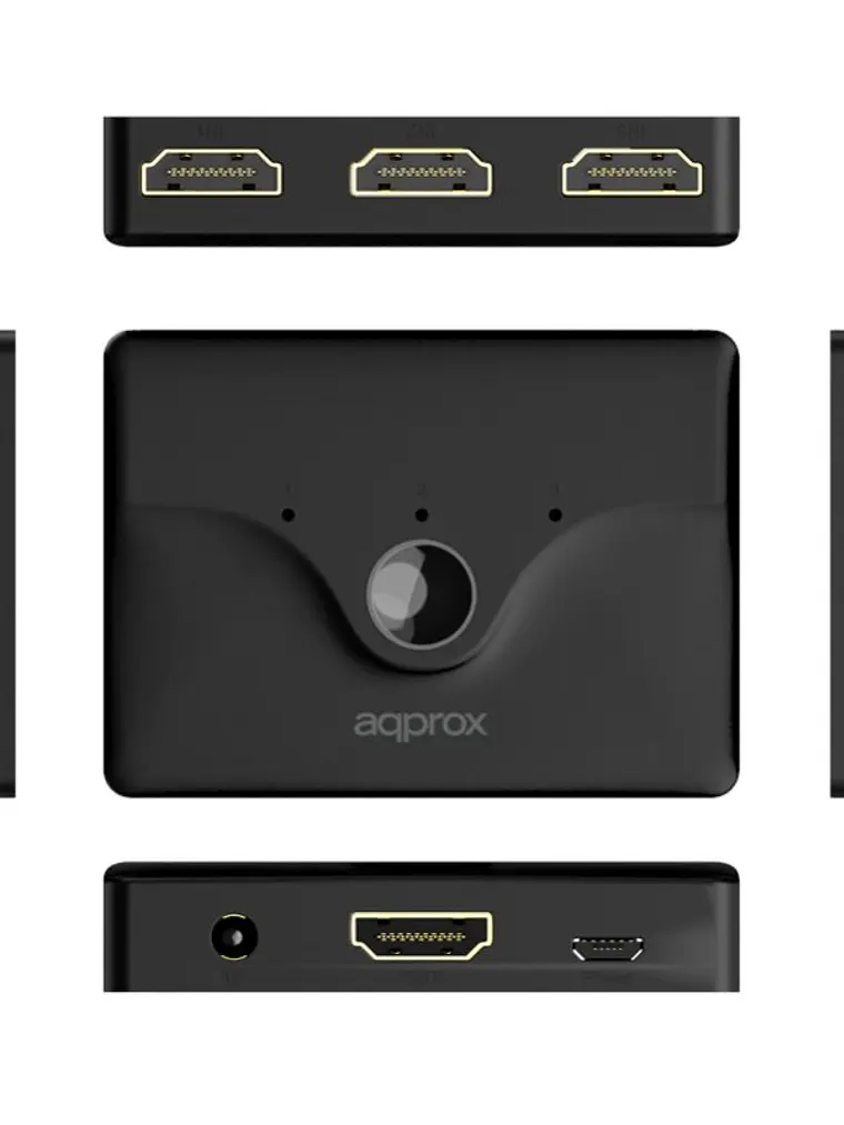 Approx Switch Hdmi 4K/30HZ 3P 4K 2