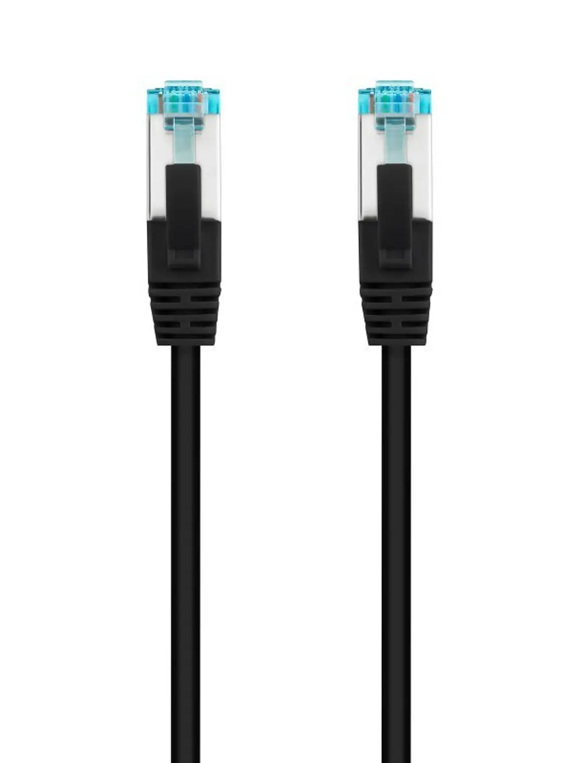 Nanocable Latiguillo Cat. 7 LSZH/SFTP 1M Negro 2