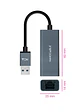 Nanocable Conversor USB 3.0 A Ethernet Gigabit - Miniatura 2