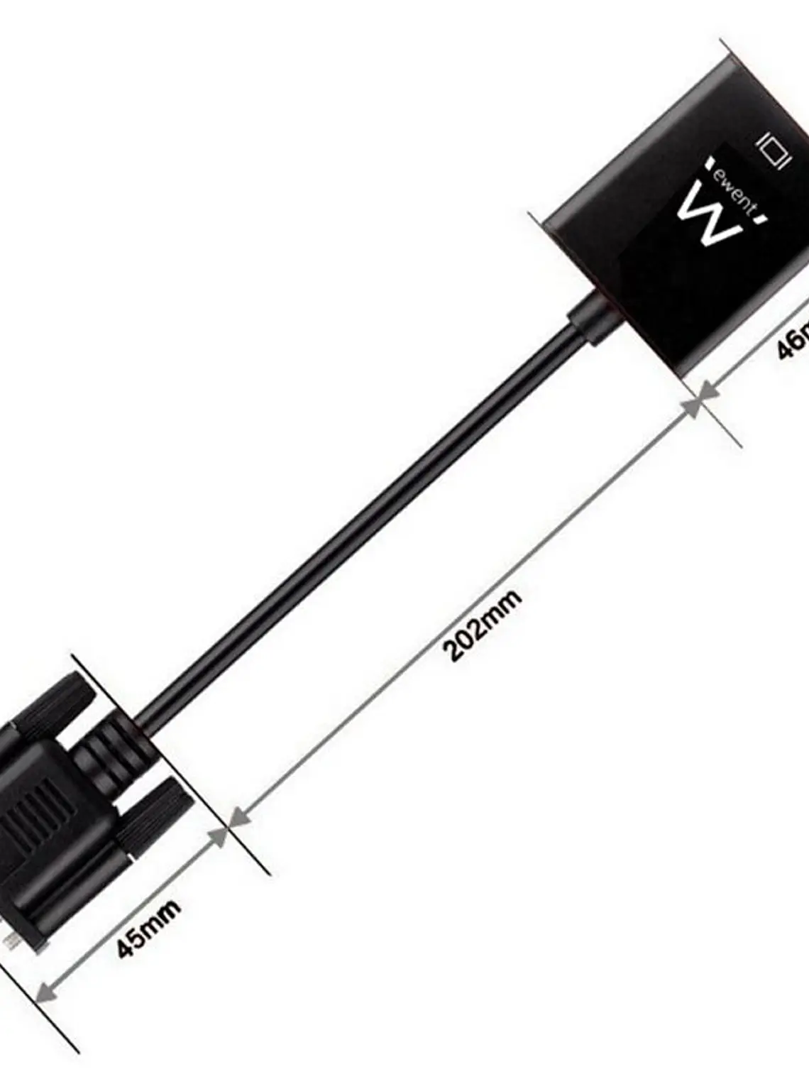 EWENT EW9866 Adaptador Vga/Hdmi con Audio 2