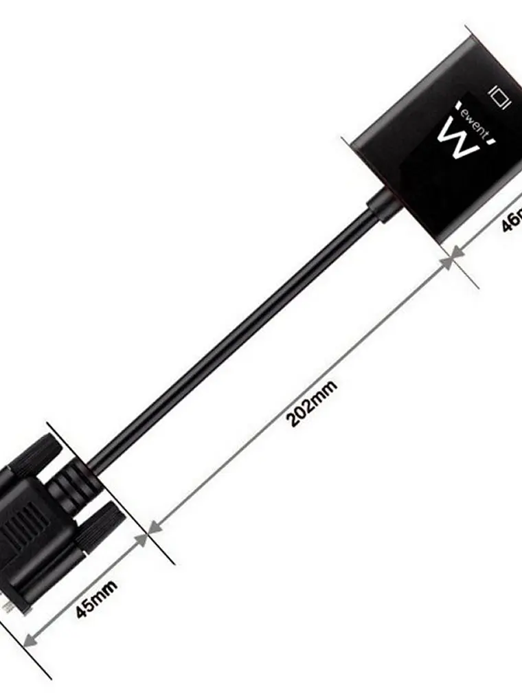 EWENT EW9866 Adaptador Vga/Hdmi con Audio 2