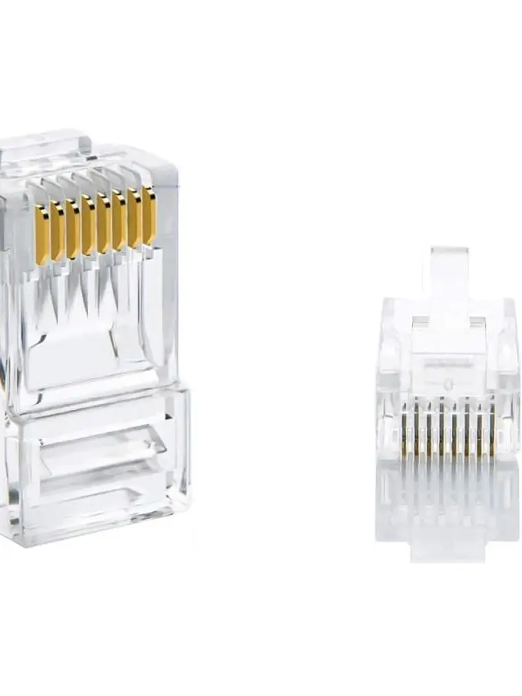 Ewent Conector Modular CAT 6 U/UTP, 100pcs 2