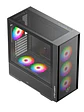 Keep Out Caja M-Atx KO XC-805 MESH ARGB USB3 Black - Miniatura 2