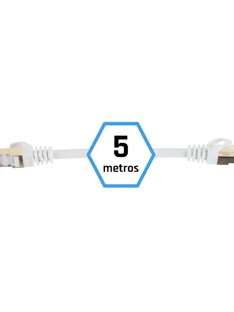 iggual Latiguillo CAT7 SFTP LSZH 5 metros blanco 1
