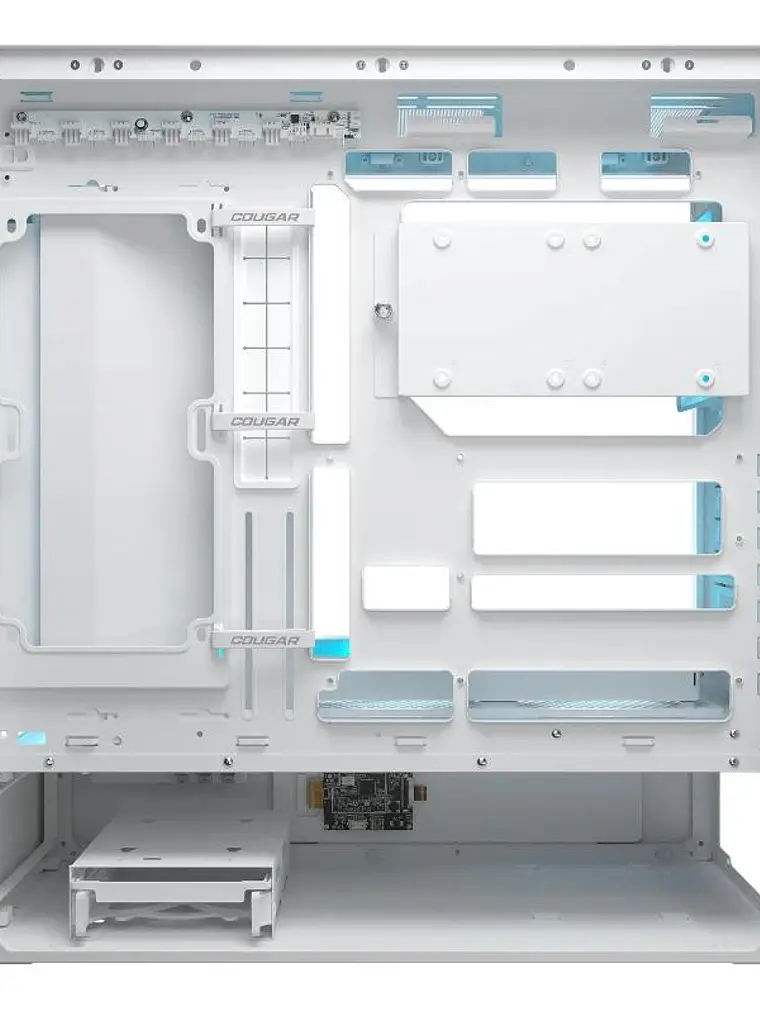 Cougar Caja Semitorre CFV235 Mesh Vision White 4