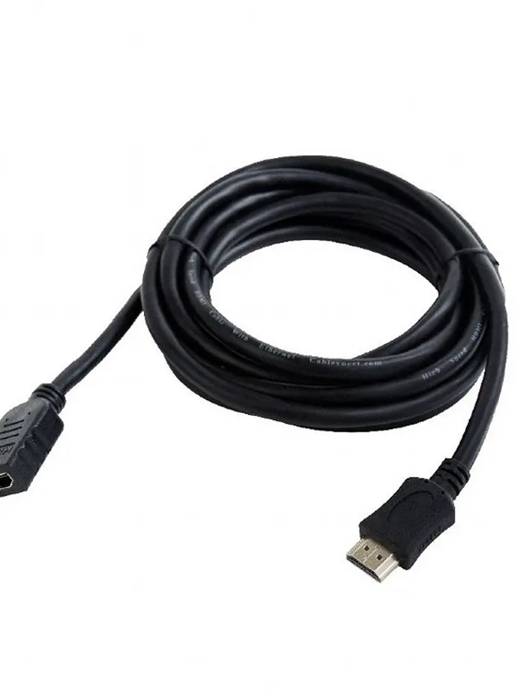 Gembird Cable HDMI (M)-(H)  Ethernet 1.8 Mts Ngr 1