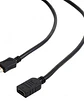 Gembird Cable HDMI (M)-(H)  Ethernet 1.8 Mts Ngr - Miniatura 3