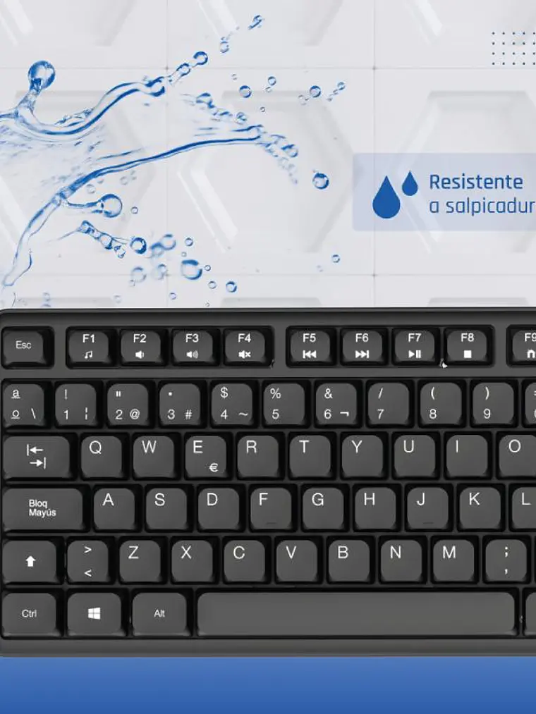 iggual Teclado USB estándar CK-SILENT-105T negro 4