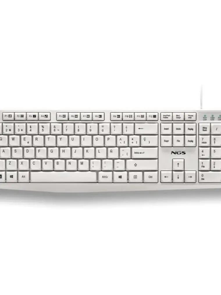 NGS Teclado USB-A 12 Teclas Multi Cable 1.5M 1