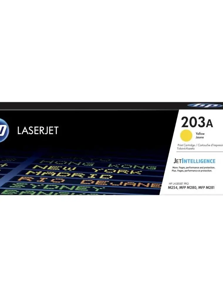 HP Tóner 203X XL Amarillo 1