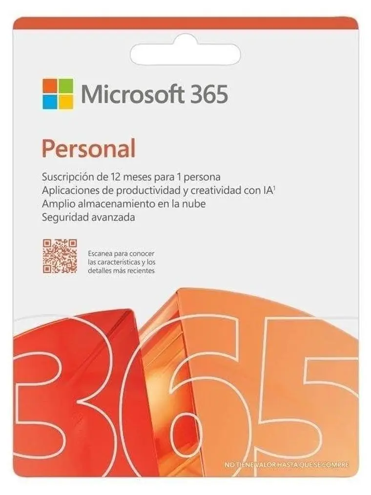 Microsoft 365 Personal 1 año ESD 1