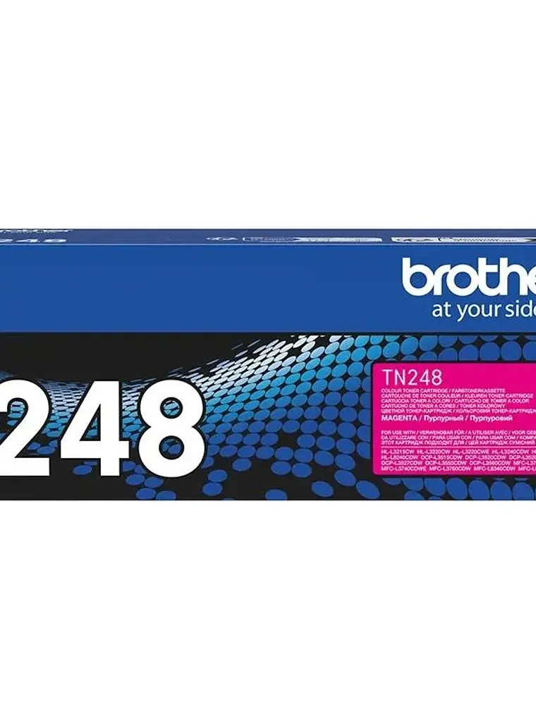 Brother Tóner TN248M Magenta 1