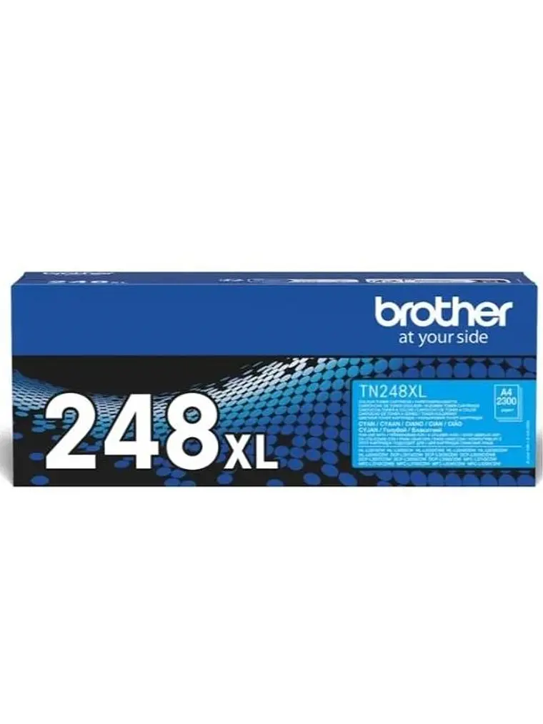 Brother Tóner TN248XLC Cian 1