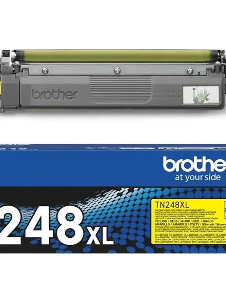 Brother Tóner TN248XLY Amarillo 1
