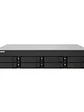 QNAP TS-832PXU-RP-4G NAS 8xHDD-Bay 2x10GbE SFP+ 2U - Miniatura 1