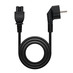 Nanocable Cable Alim. trébol, CEE7 -M-C5-H, 2 m