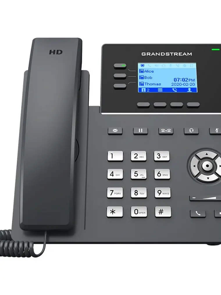 GrandStream IP Phone GRP2603P PoE 3 lineas AudioHD 1