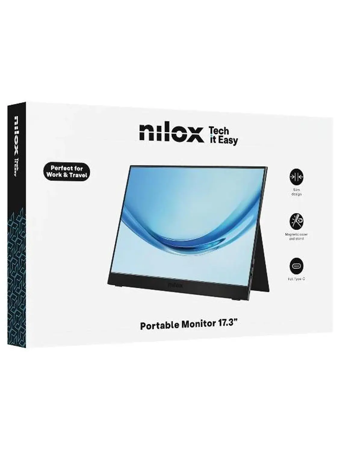 Nilox NXMP17FHD601 Monitor Portátil 17.3