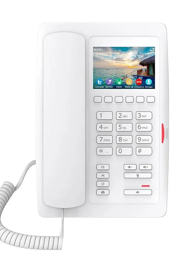 Fanvil H5W-W Hotel Teléfono IP, con PoE, WiFi 2.4G 1