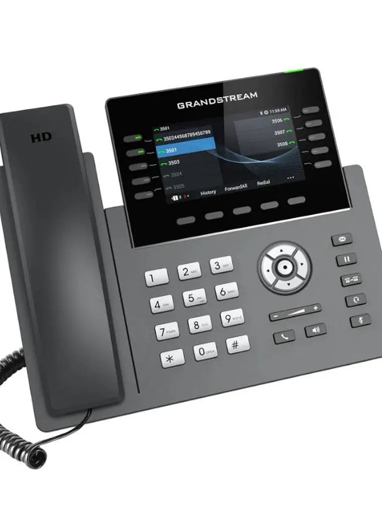 GrandStream IP Phone GRP2615 5 SIP 2xGbE PoE WiFi 2