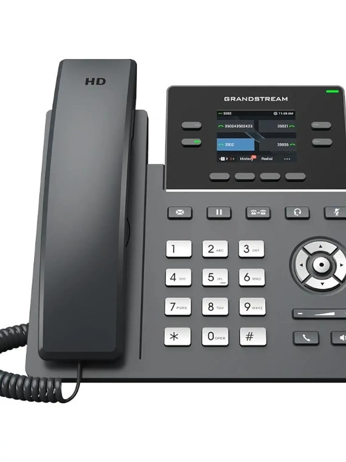 GrandStream IP Phone GRP2612 4 lineas 2x10/100 1