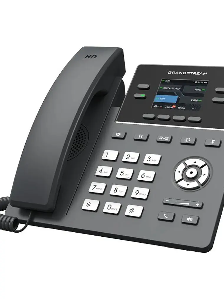 GrandStream IP Phone GRP2612 4 lineas 2x10/100 2