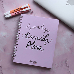 Planner "Busca lo que encienda tu alma" 