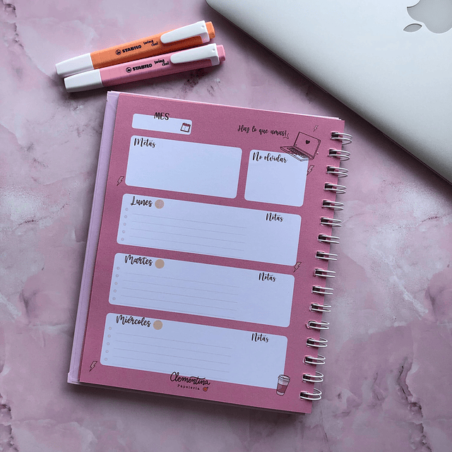 Planner "Busca lo que encienda tu alma" 