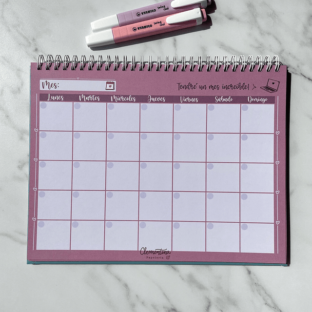 Planner "La valentía" 