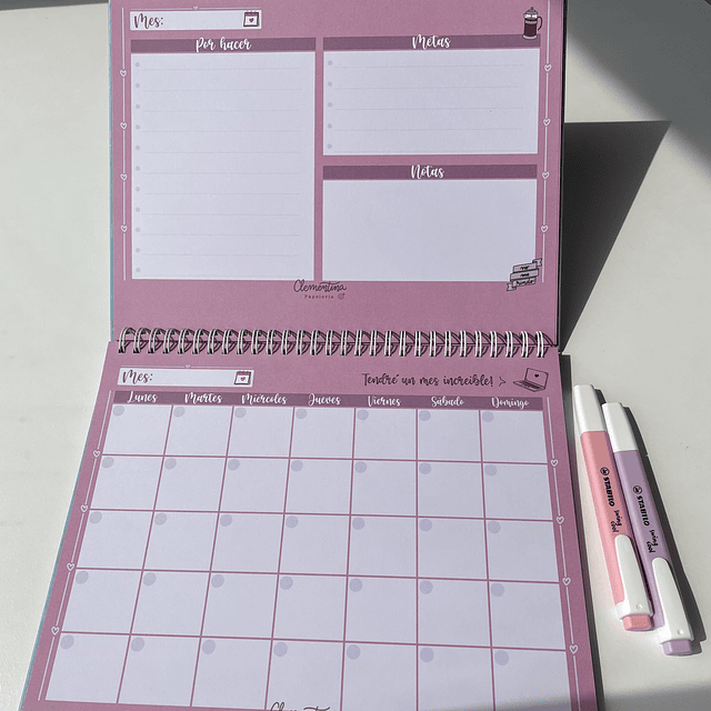 Planner "La valentía" 