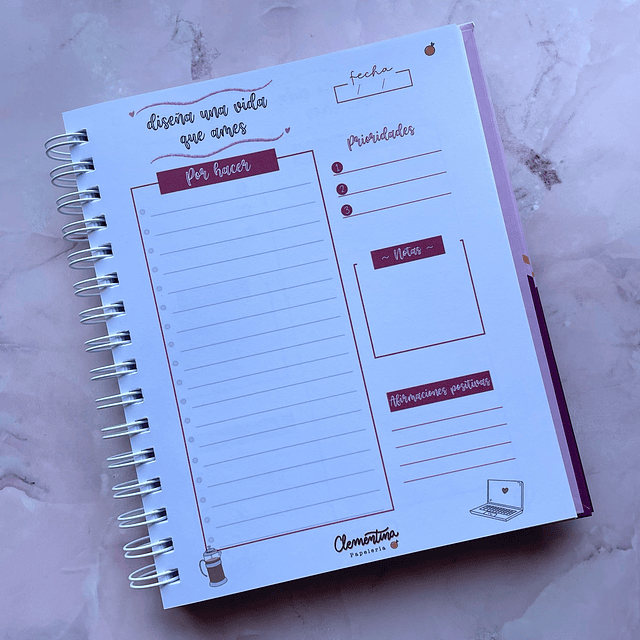 Planner "Diseña una vida que ames"
