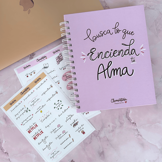 Planner "Busca lo que encienda tu alma" 