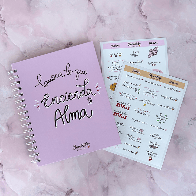 Planner "Busca lo que encienda tu alma" 
