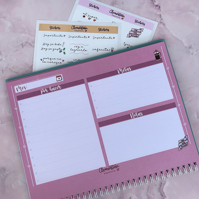 Planner "La valentía" 