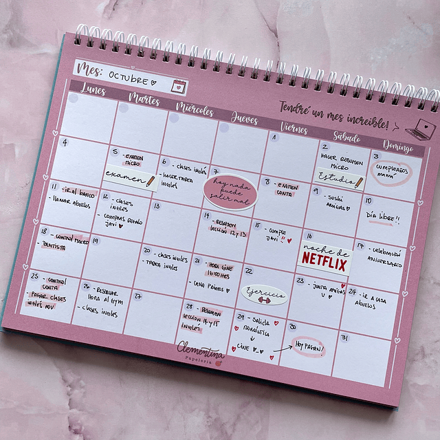 Planner "La valentía" 