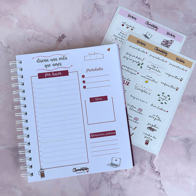 Planner "Diseña una vida que ames"