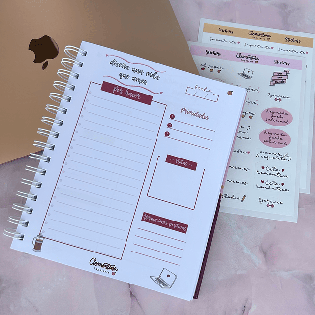 Planner "Diseña una vida que ames"