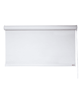 Cortina Roller Blackout Color Blanco 150x160 Clems