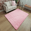 Alfombra Peluda Shaggy Rosa 150x200 Clems