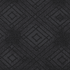 Cortina Blackout Estilo Geometrico Negra 135X225