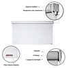 Cortina Roller Blackout 075X140