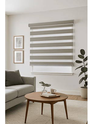 Cortina Roller Duo Blackout Color Lino