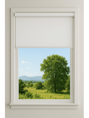 Cortina Roller Blackout Color Crudo