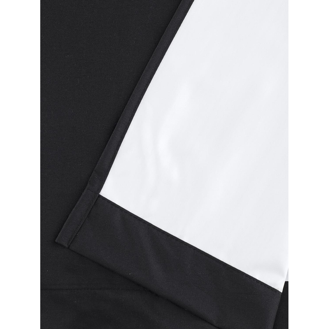 Cortinas Blackout Tela Delgada 140x225 – Pack 2 paños Negro 8