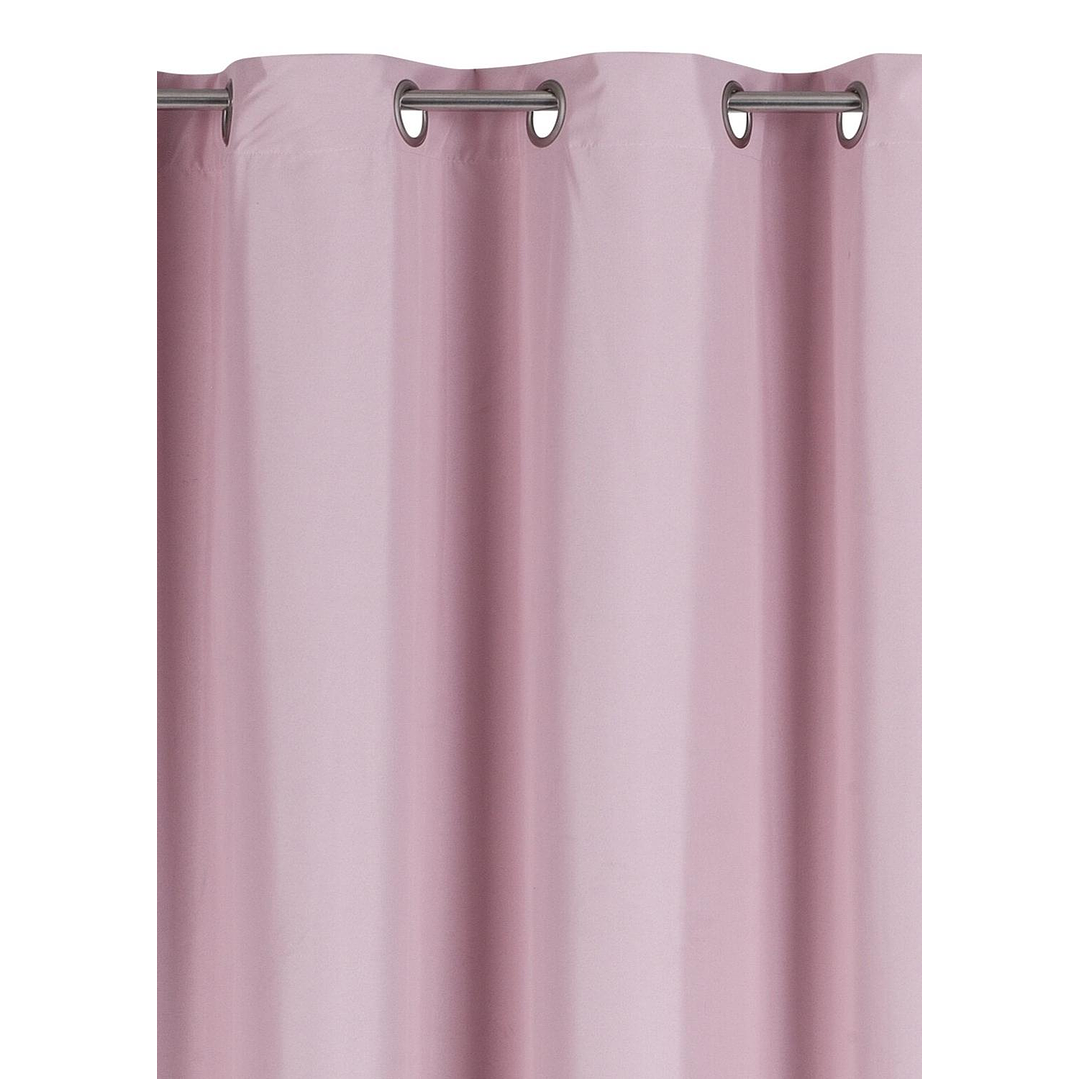 Cortinas Blackout Tela Delgada 140x225 – Pack 2 paños Rosa 7