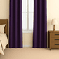 Cortinas Blackout Tela Delgada 140x225 – Pack 2 paños Morado - Miniatura 1