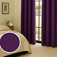 Cortinas Blackout Tela Delgada 140x225 – Pack 2 paños Morado - Miniatura 4