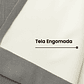 Cortina Blackout Tela Tipo Lino Gruesa 140x225 – Pack  2 Paños Gris Claro - Miniatura 4