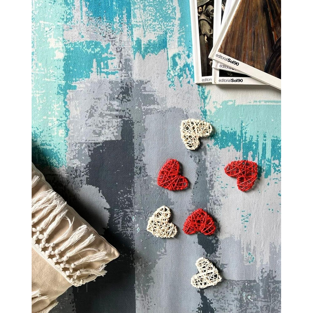 Alfombra Diseño Estambul Para Living 200x220 Clems 6