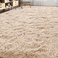 Alfombra Peluda Shaggy Beige 200x220 Clems - Miniatura 8